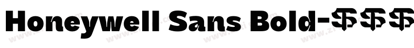Honeywell Sans Bold字体转换 Honeywell Sans Bold字体转换